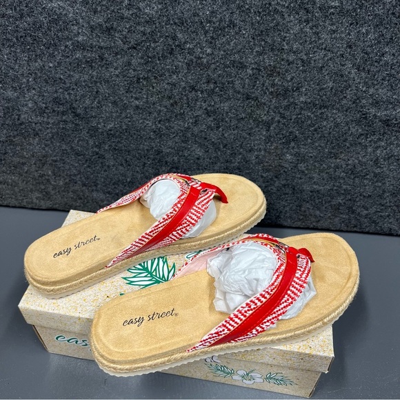Easy Street Women’s Starling Flat Sandal Size 7 - Picture 8 of 14